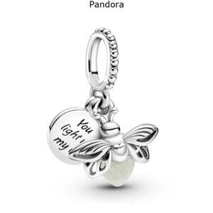 Pandora Glow-in-the-dark Firefly Dangle Charm